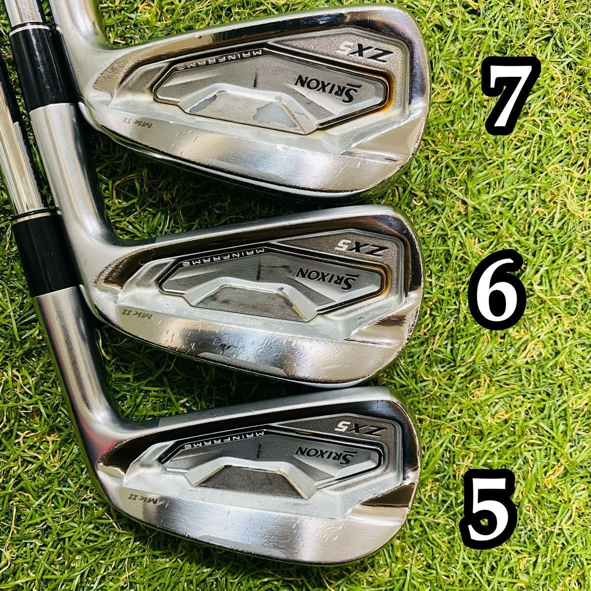 【メンズセット】SRIXON スリクソン　ZX5 本格派　FLEX S SRIXON スリクソン ZX5 メンズゴルフクラブ アイアンセット 人気