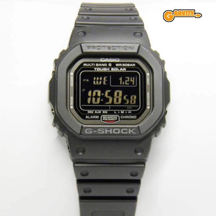 CASIO(カシオ)G-SHOCK(ジーショック) GW-5000B-1JR スクリューバック 反転液晶モデル【極美中古】 - メルカリ