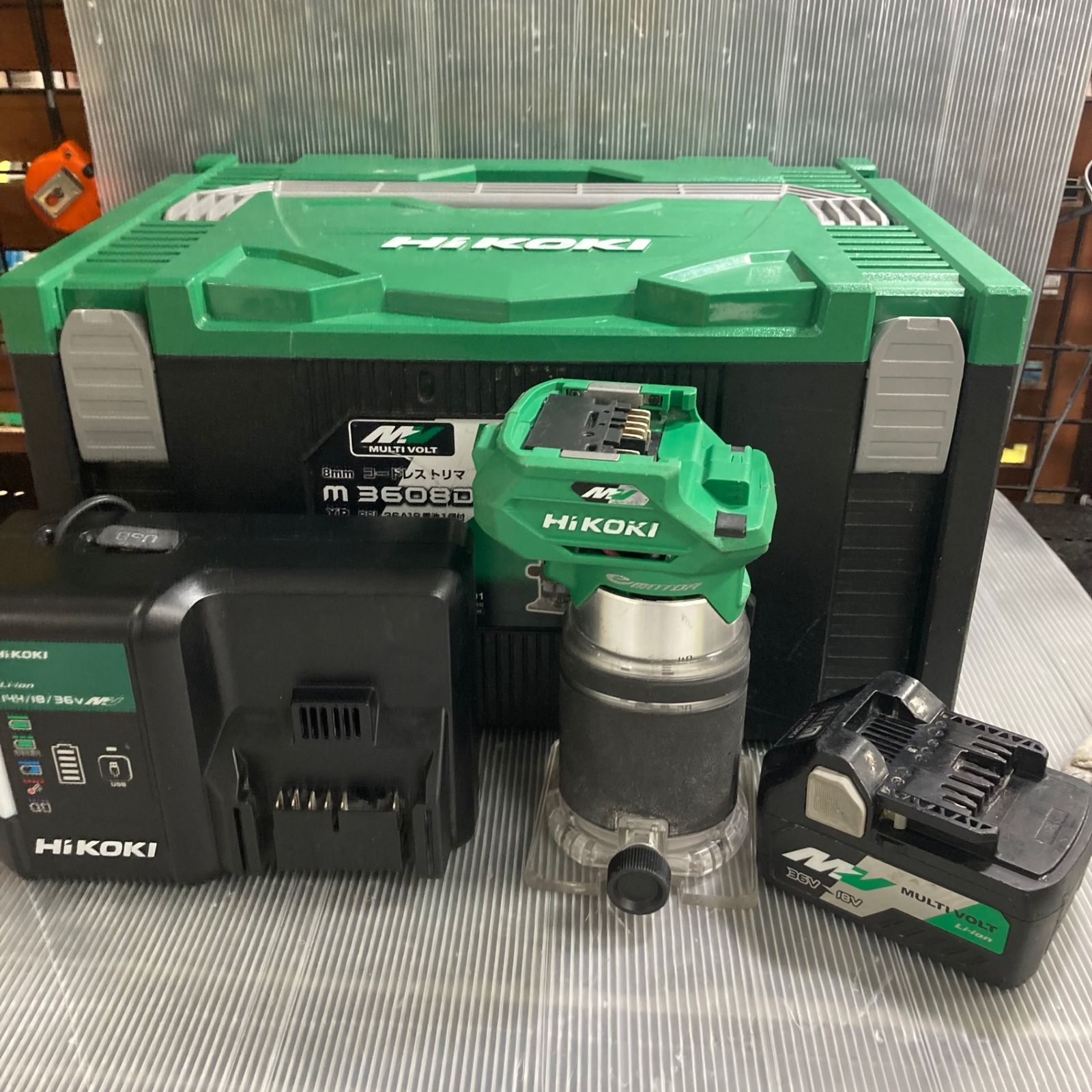☆ハイコーキ(HIKOKI ※旧:日立工機) コードレストリマー M3608DA(XP 