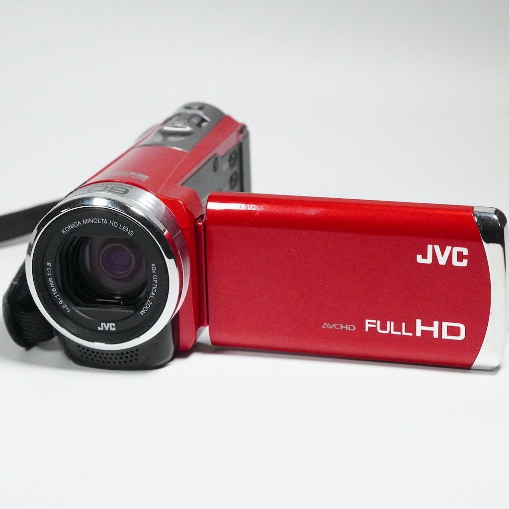 【動作確認ＯＫ】JVC Everio GZ-E750-R 動作確認OK】JVC Everio GZ-E750-R
