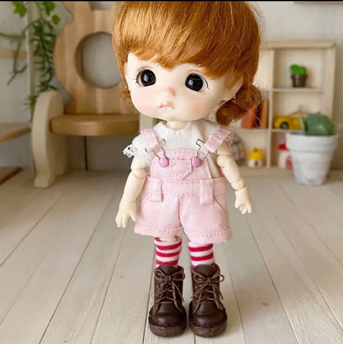 オビツ11 ねんどろいど ミディブライス イーマリー本革ドール靴 - メルカリ