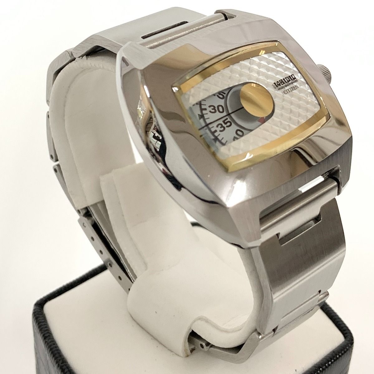 初代モデル CITIZEN インディペンデント 腕時計 6038-L16151 初代モデル CITIZEN インディペンデント 腕時計 6038-L16151