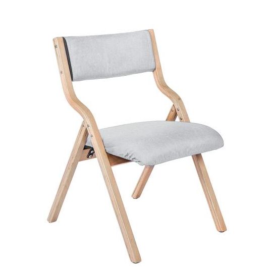 ライトグレー ダイニングチェア木製椅子介護チェアイス折りたたみチェアカバー洗える 国内発送】ライトグレー ダイニングチェア 椅子 木製 完成品 イス 介護