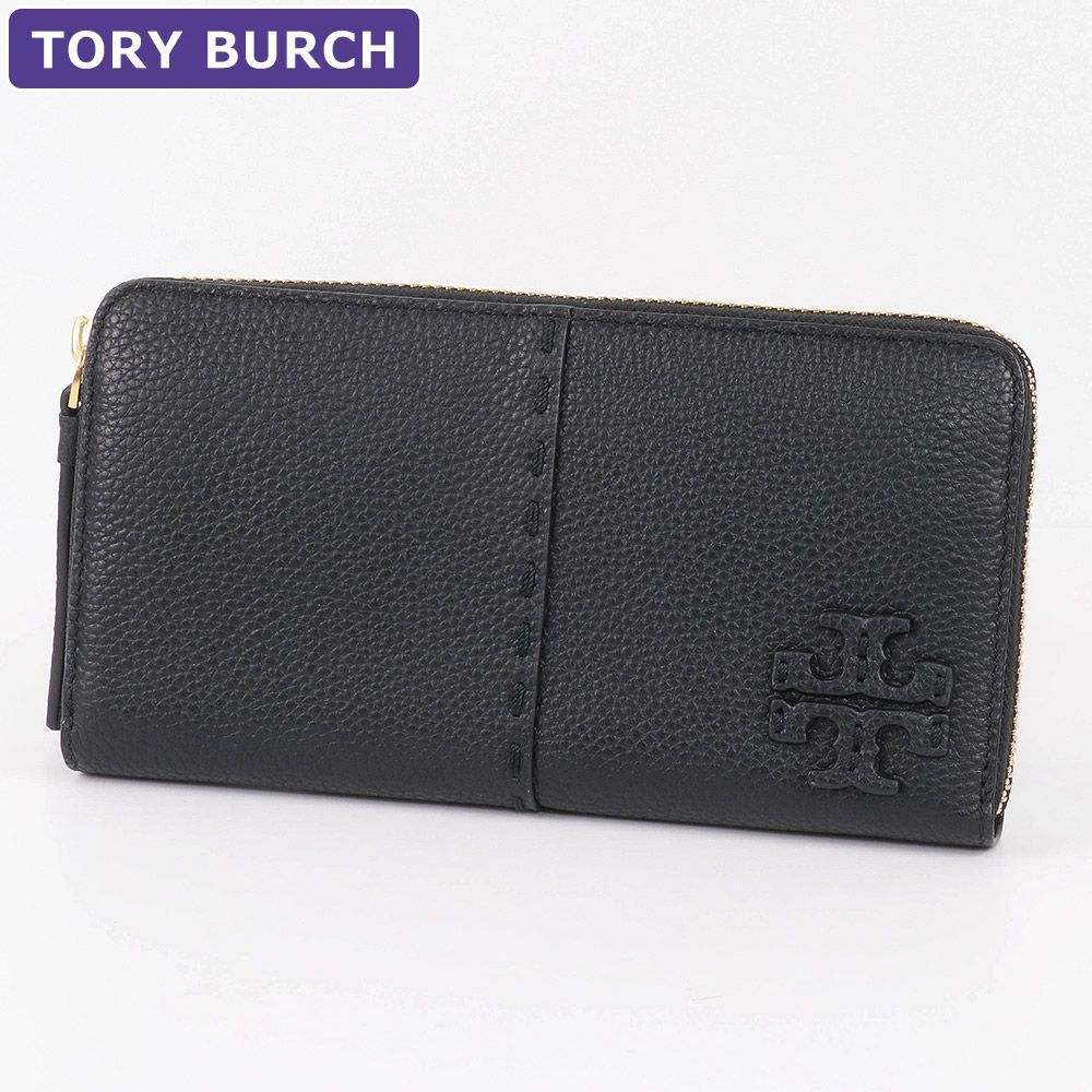 トリーバーチ TORY BURCH 財布 長財布 136360 001 ラウンドジップ  