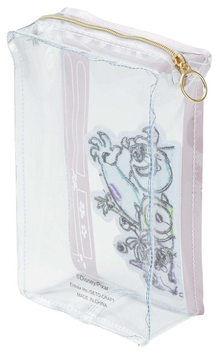 ディズニー 小物入れ ポーチ 新商品 刺繍 クリアポーチ サリー&マイク ディズニー 小物入れ ポーチ 新商品 刺繍 クリアポーチ サリー&マイク