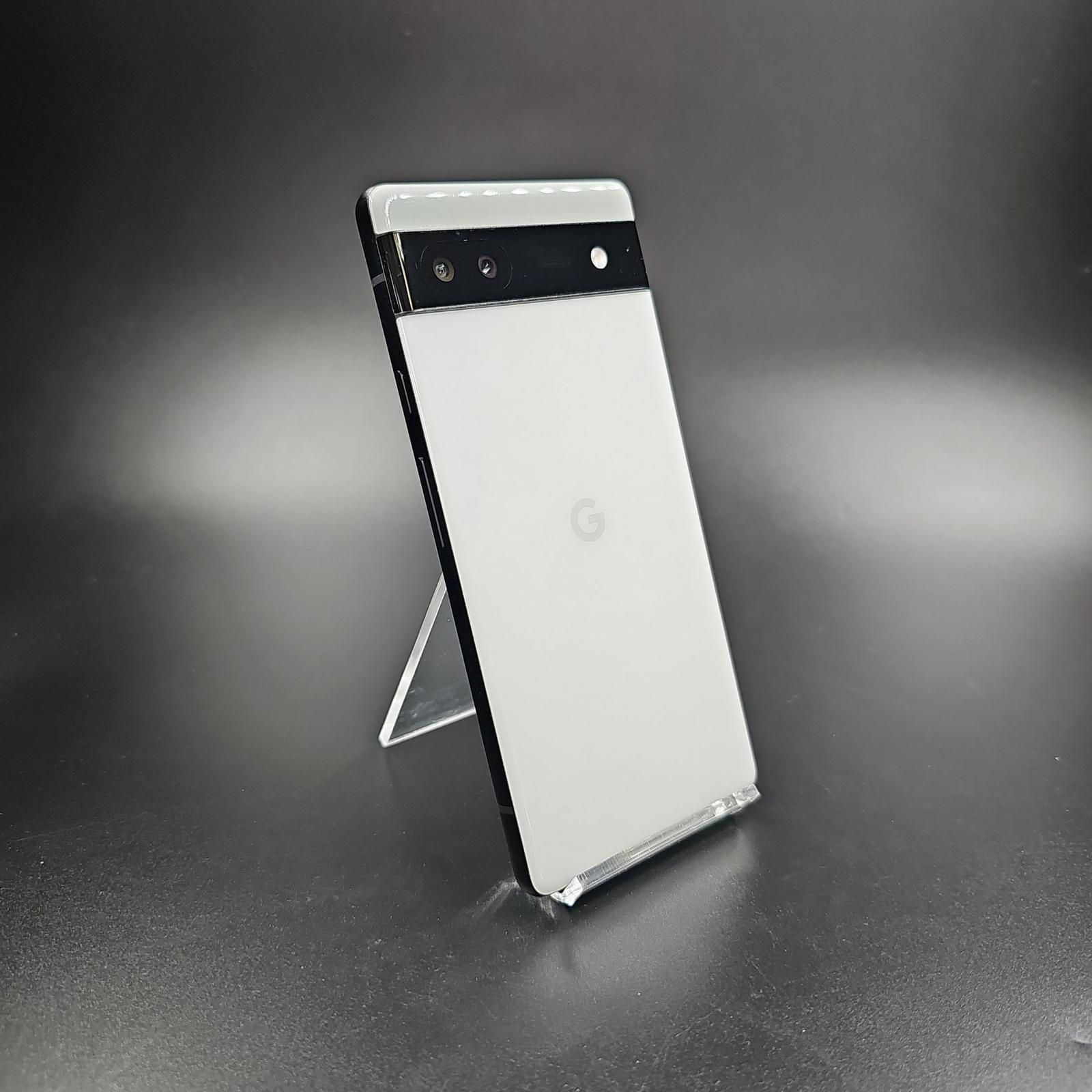 【全額返金保証】【最速発送】Google Pixel 6a 128GB Sage au GB17L 白ロム 動作確認済