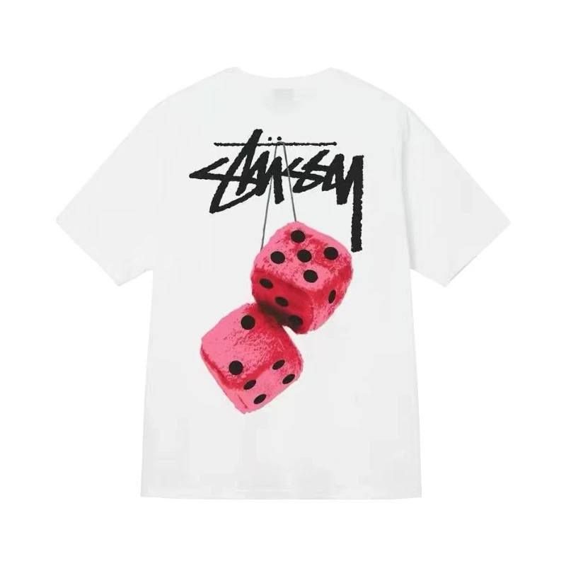 ステューシーSTUSSY FUZZY DICE Tシャツ  白 ホワイト