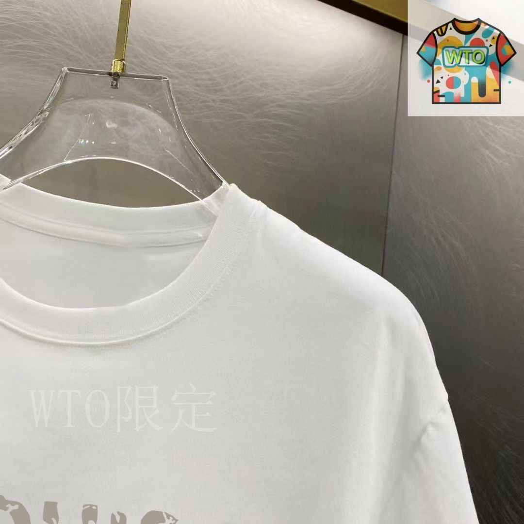 2025の新作！！【LOUIS VUITTON】パッチショートスリーブ サッカーボールパッチワーク レザーショートスリーブトップ