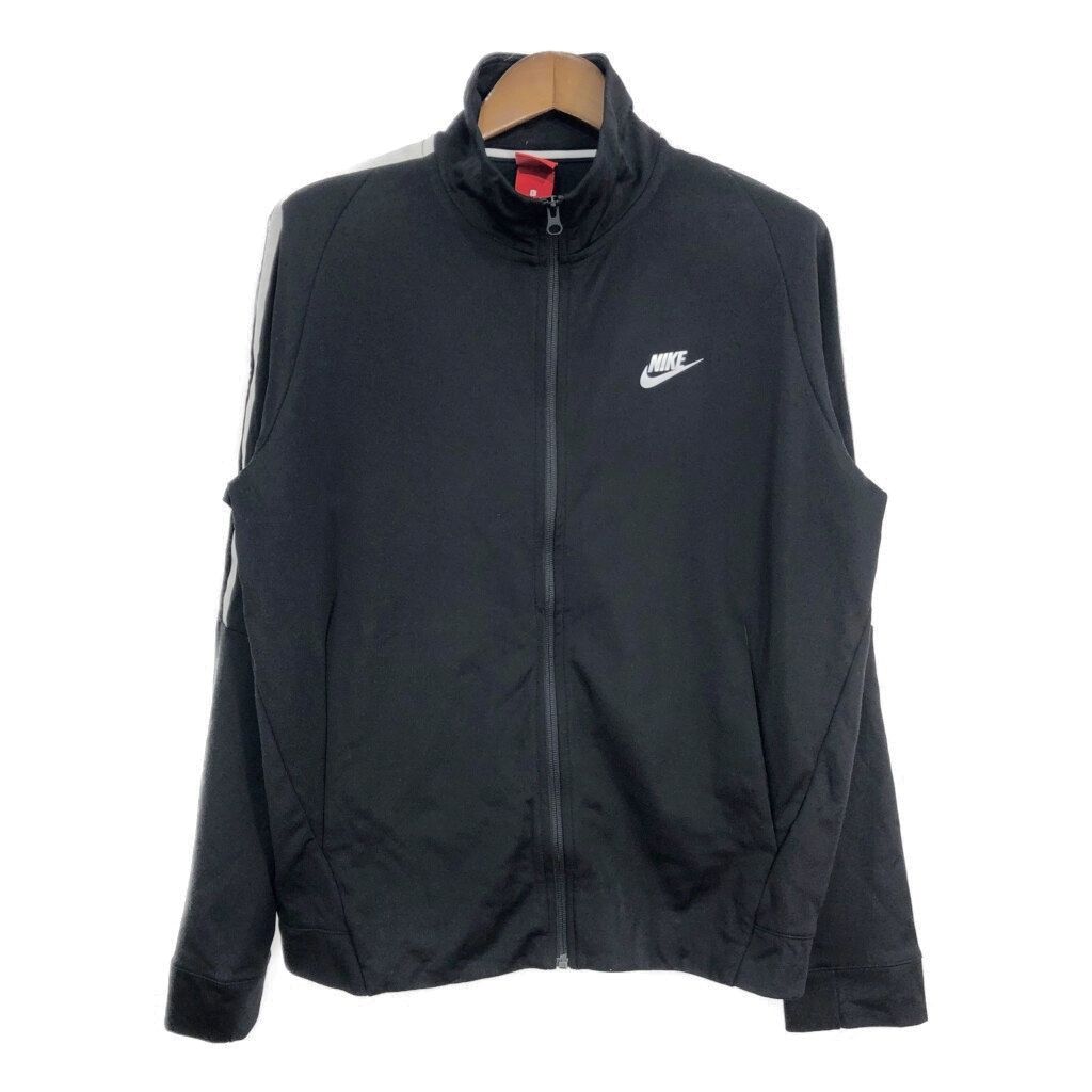 NIKE ナイキ トラックジャケット スポーツ ブラック (メンズ L) 中古 古着 S3021
