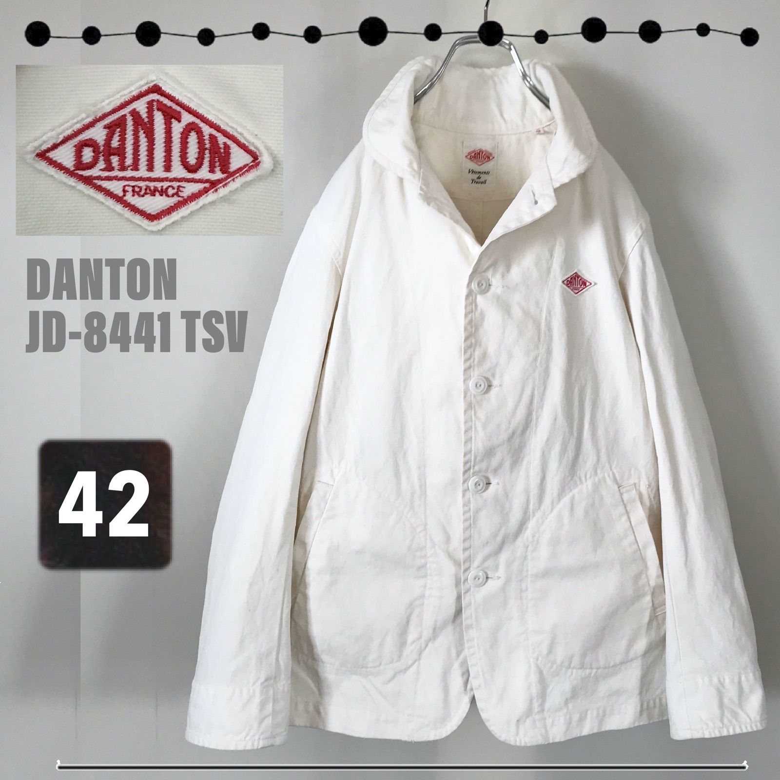 ◇DANTON(ダントン) STAND COLLAR JACKET スタンドカラージャケット 