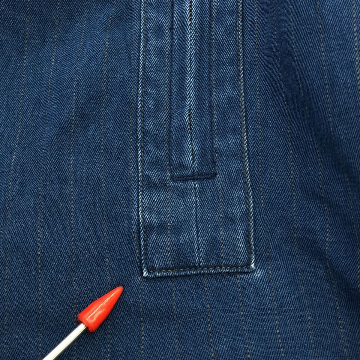 45r / フォーティファイブアール | 藍納戸麦サテンの908 フーディ