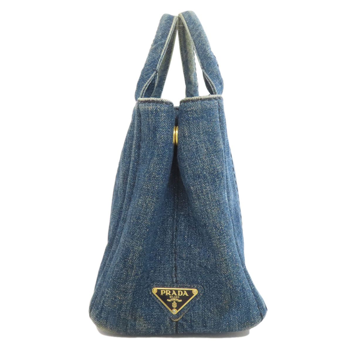 中古】 PRADA （プラダ） カナパ ミニ 2WAY ショッピングバッグ バッグ