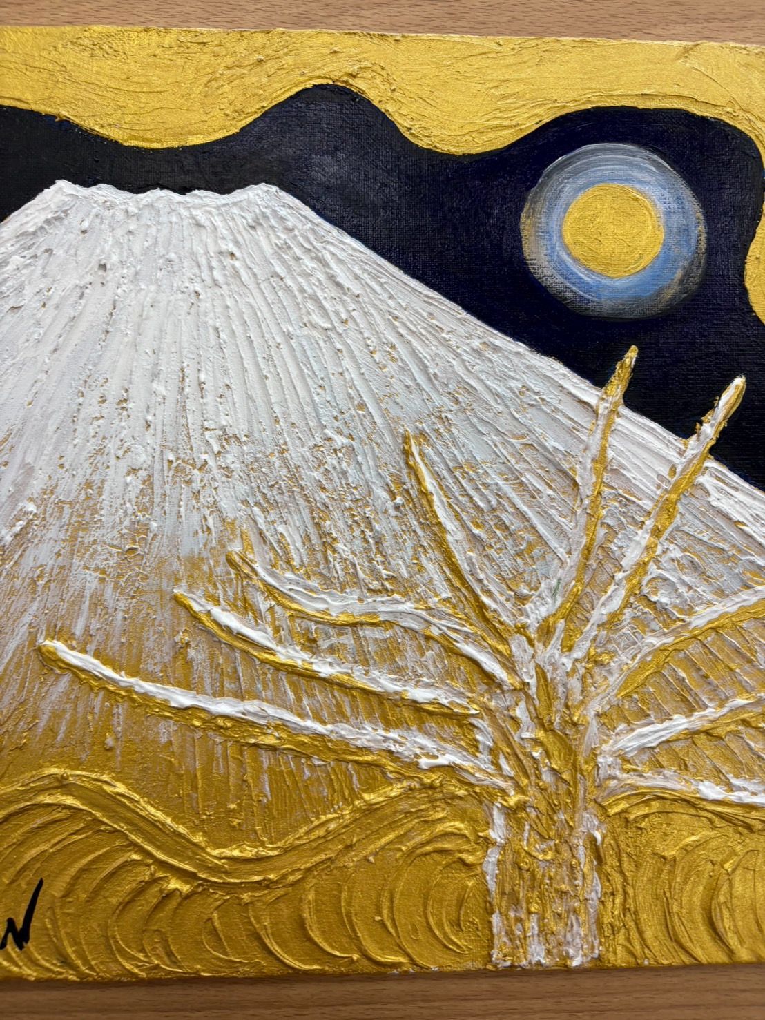 樋口匡子 版画 ジクレー 夜の国 絵画