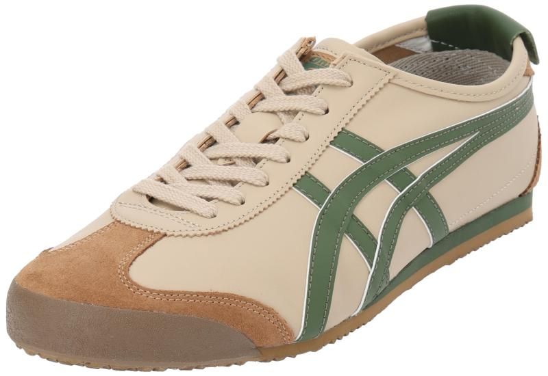 オニツカタイガー スニーカー MEXICO 66 BEIGE|GRASS GREEN 26.0 cm