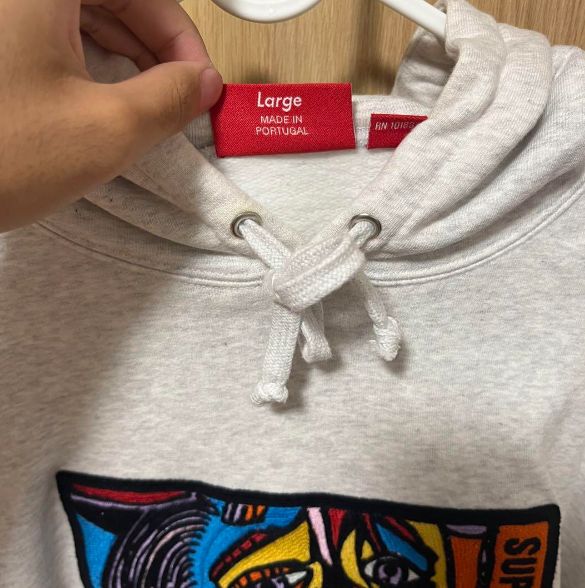 supreme Chainstitch Hooded Sweatshit ピカソ - メルカリ