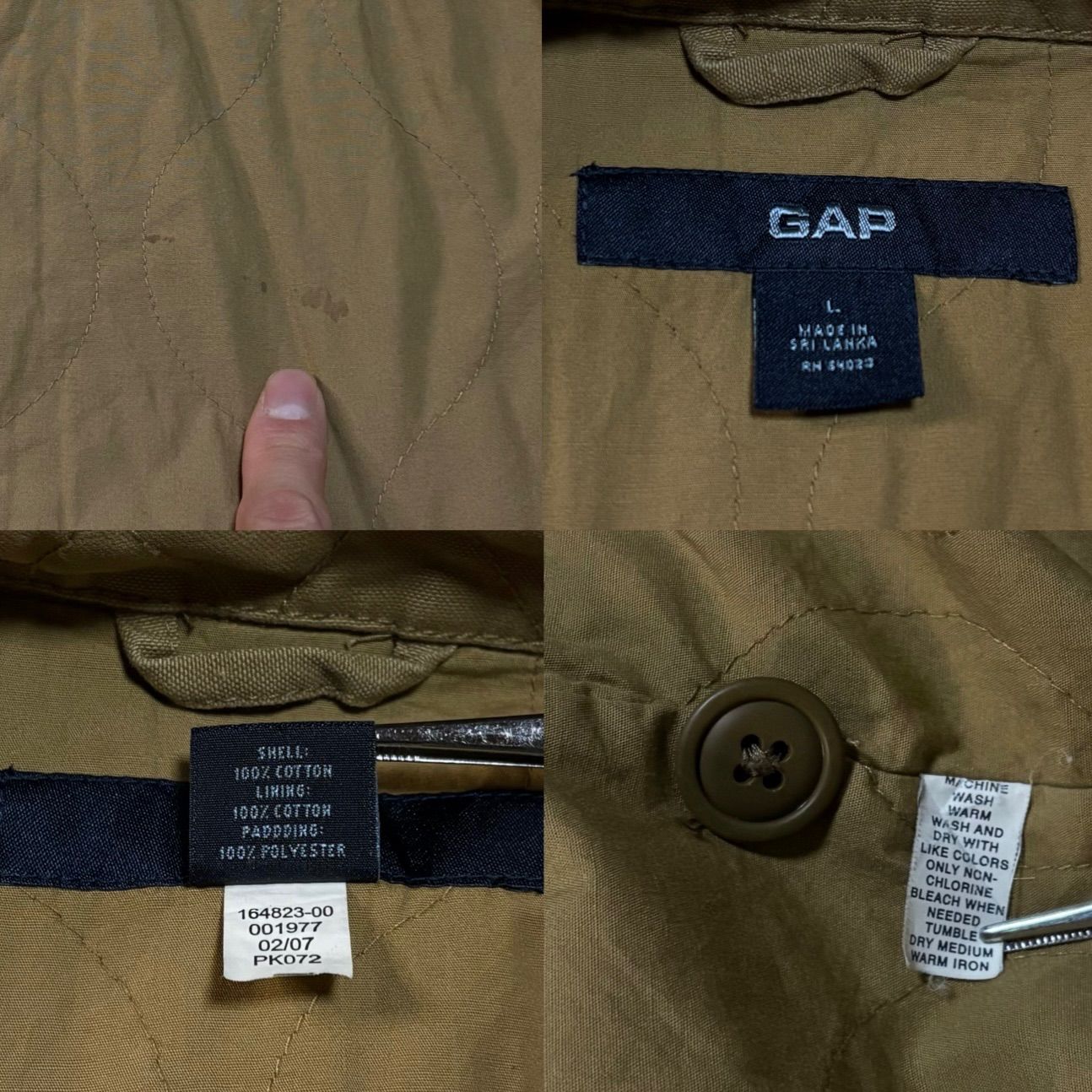 GAP ギャップ DeckJacket デッキジャケット Coverall