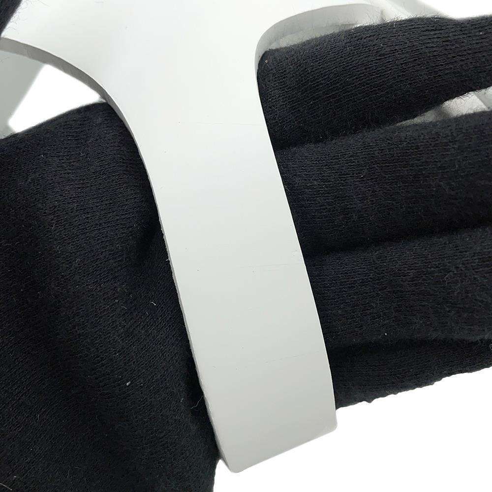 プラダ サンダル モノリス ラバー メンズサイズ6 2X3083 PRADA 靴 白  