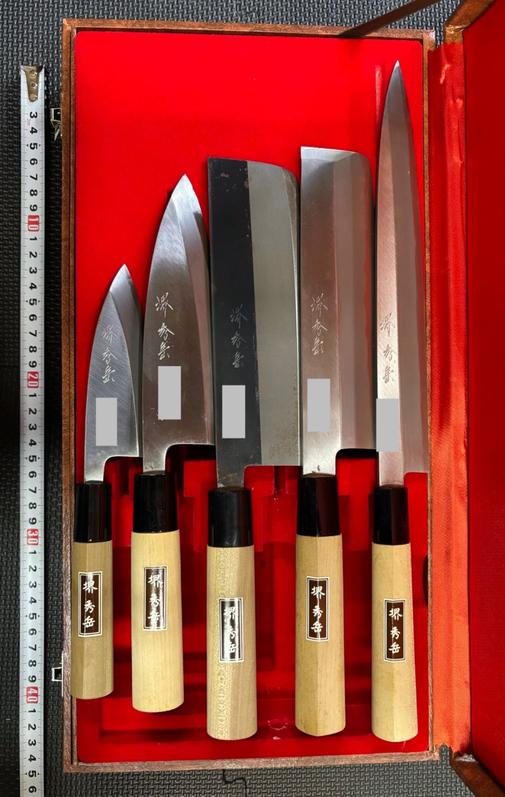 堺秀岳 御料理包丁 6本セット 和包丁 包丁セット 堺秀岳 包丁セット - メルカリ