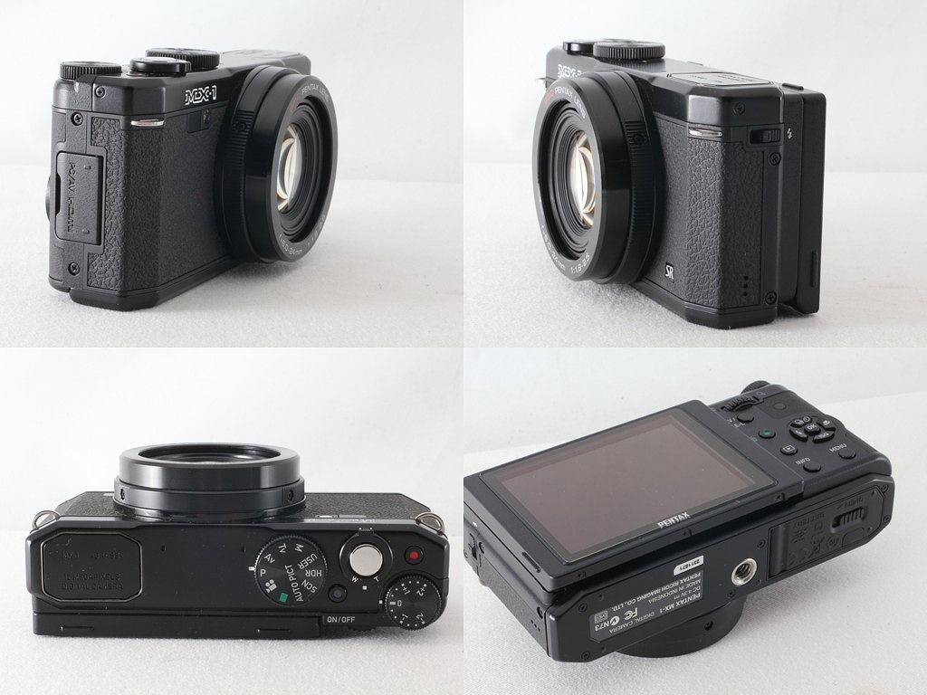 ◇訳あり◇ペンタックス PENTAX MX-1 クラシックブラック コンパクトデジタルカメラ 付属品満載 元箱◇45748 - メルカリ