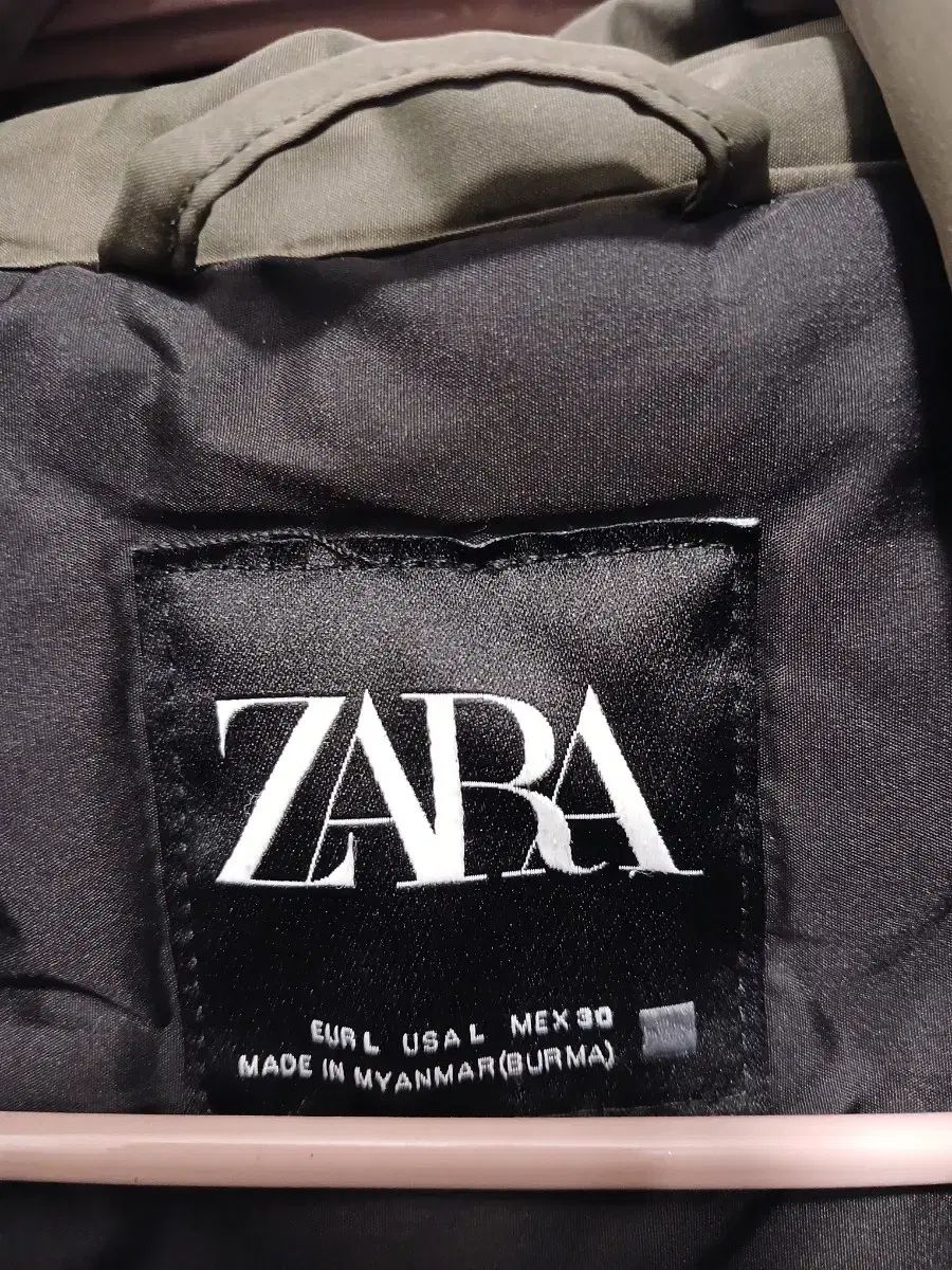 ZARA ザラ 正規品 レディース ロング フード ダウン ベスト M サイズ