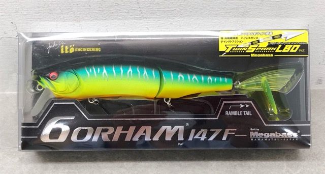 Megabass/メガバス GORHAM /ゴーラム147F カラー：10 MAT TIGHR【83813-007】 - メルカリ