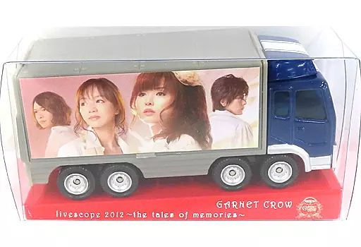 ミニカー GARNET CROW ツアートラック ブルー×イエロー GARNET CROW livescope 2012 ～the tales of memories～