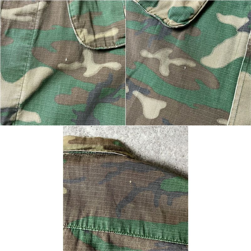 70s ビンテージ ミリタリー 米軍実物 ファティーグ ERDL 迷彩柄 デッドストック 1969年 米軍 実物 ERDL グリーンリーフカモ ジャングル