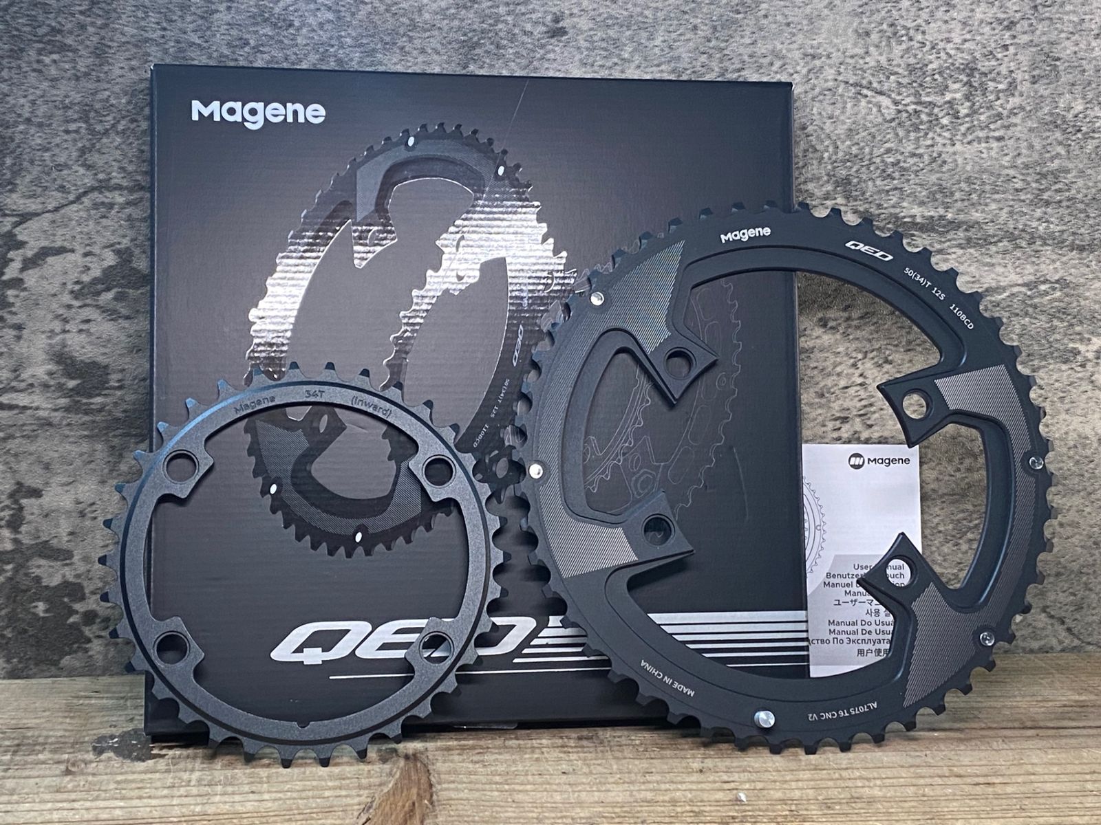 JH200 マージーン MAGENE QED チェーンリングセット 50 32T