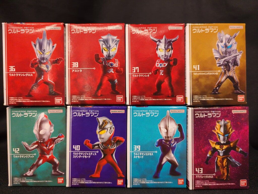 コンバージモーション　ウルトラマン　83 84 85 86 87 全6種類セット コンバージモーション ウルトラマン 83 84 85 86 87 全6種類