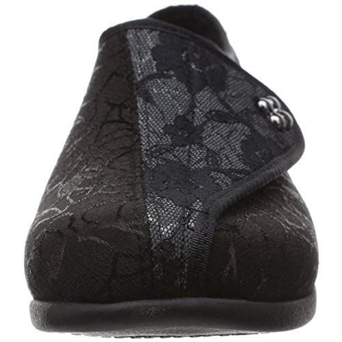 快歩主義 介護シューズ 軽量 転倒予防 KHS L011 レディース ブラック|ブラック 22.0 cm 3E