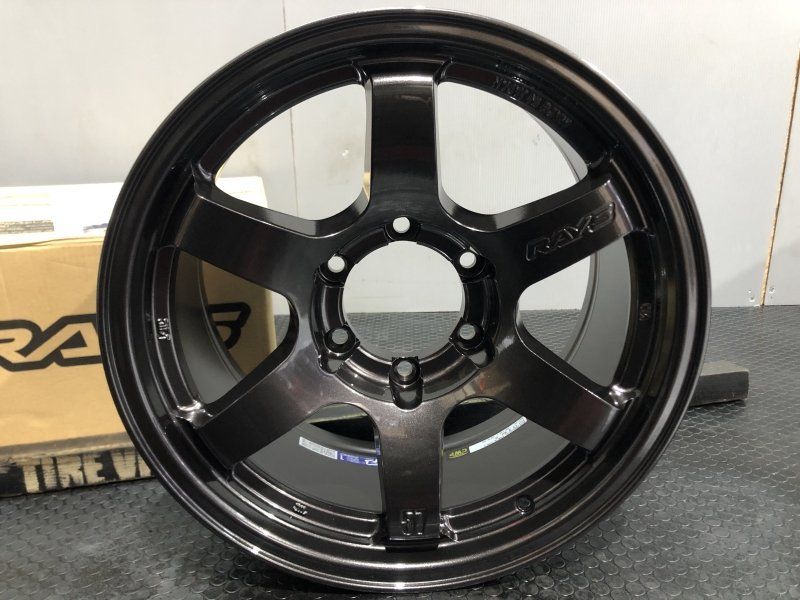 RAYS gram LIGHT 57 DR-X レイズ グラムライツ 17インチ 4本 8J6HPCD139.7±0 スパーダークガンメタ ランクルプラド等 MHZ816