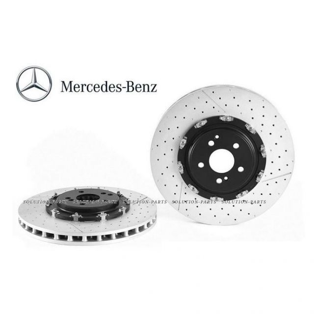 正規BREMBO製 Mercedes-Benz ベンツ フロント ブレーキローター ディスクローター ローター 左右 SLクラス R230 CLSクラス W219 Cクラス W204 2304211212 AMG