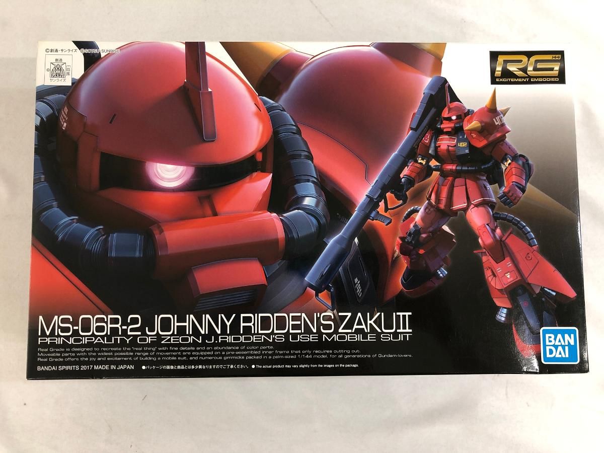 (未使用･未開封品)　MG 1/100 MS-06R-2 ジョニー・ライデン専用 ザクII (機動戦士ガンダム) lok26k6 Amazon | MG 1/100 MS-06R-2 ジョニー・ライデン専用 ザクII Ver