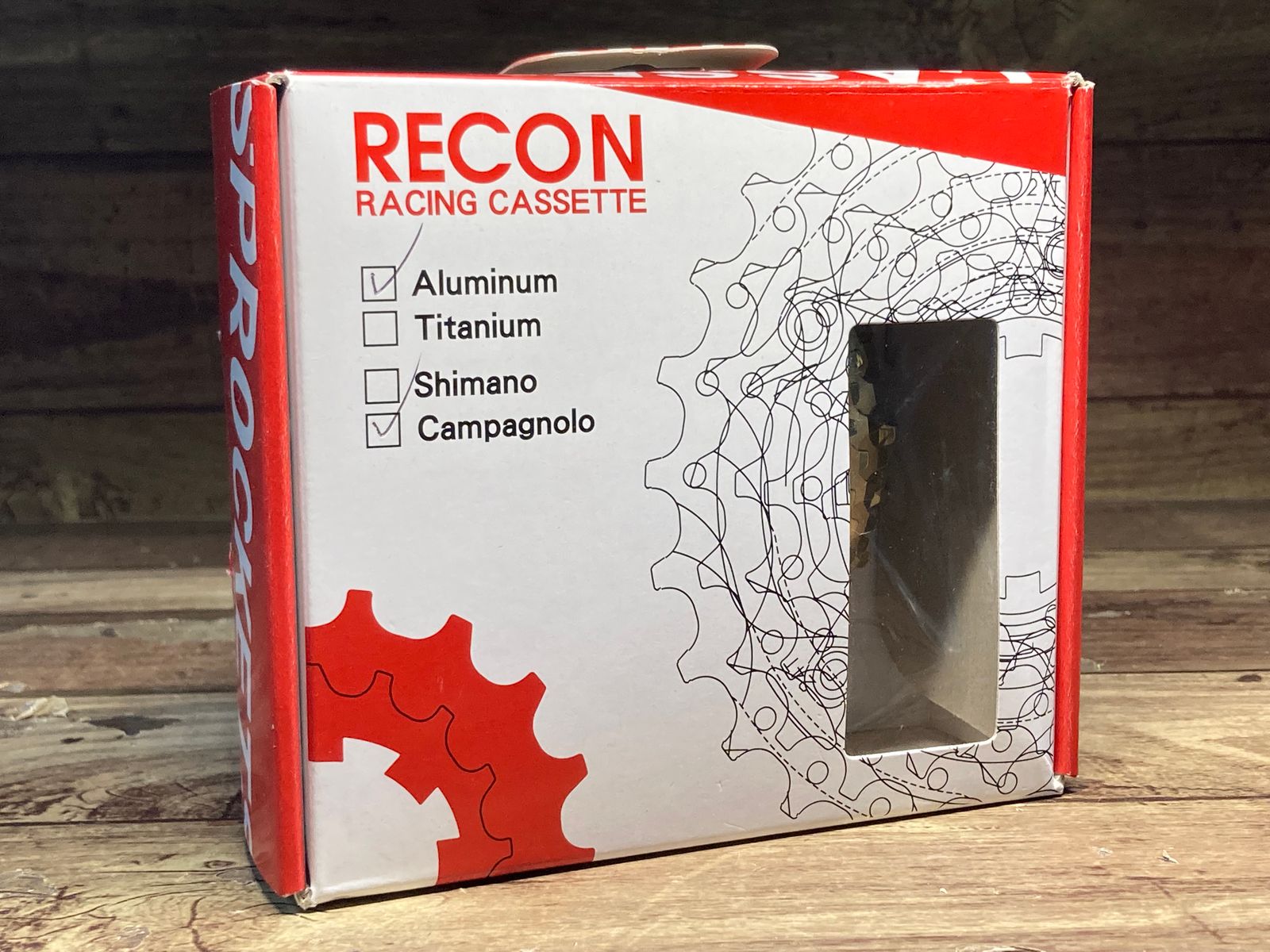 HD005 リーコン RECON モノブロック アルミ スプロケット 12-29T 