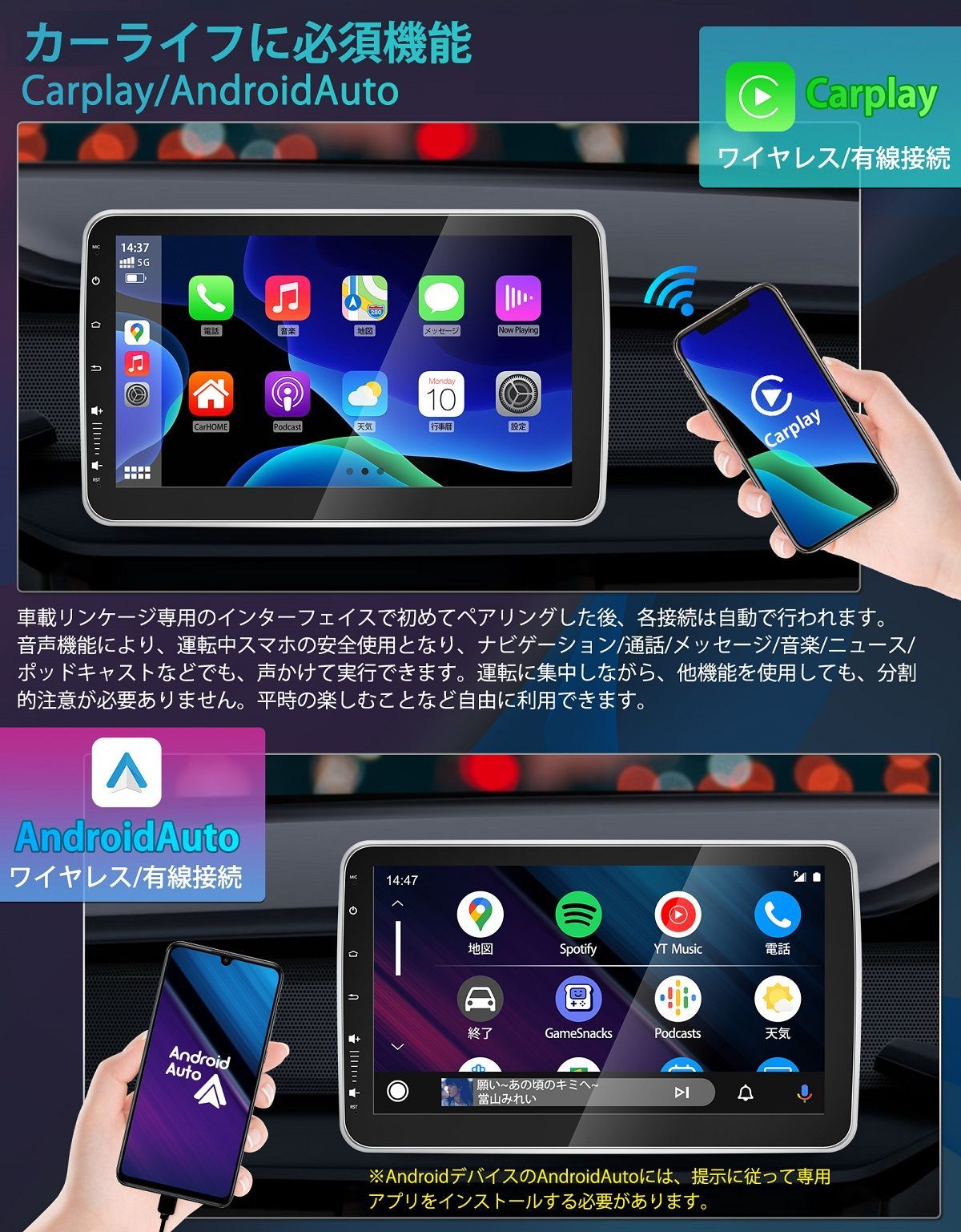 カーナビ 1DIN