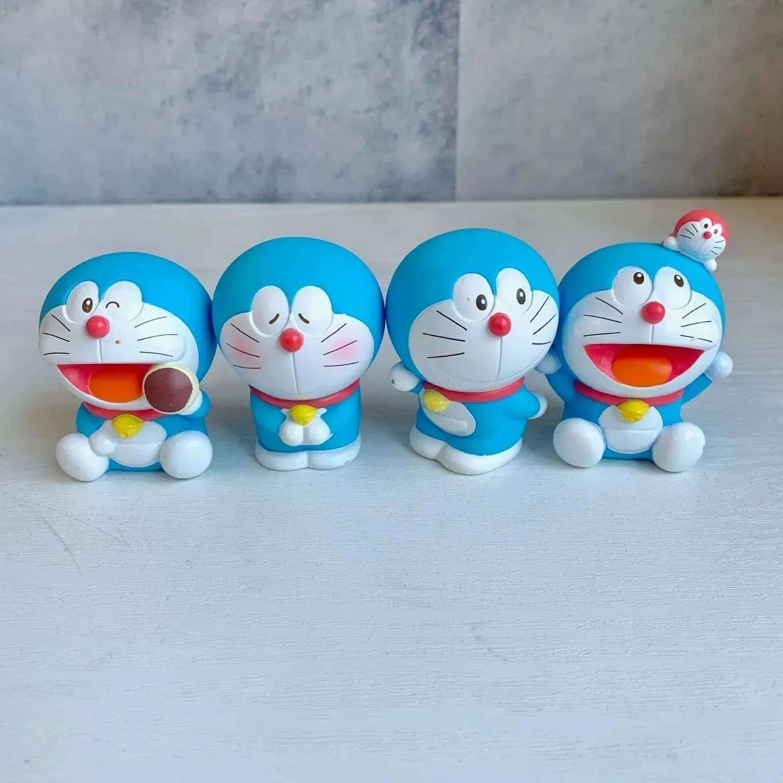 ドラえもん ソフビ ミニフィギュア 4体 セット コレクション ミニドラ