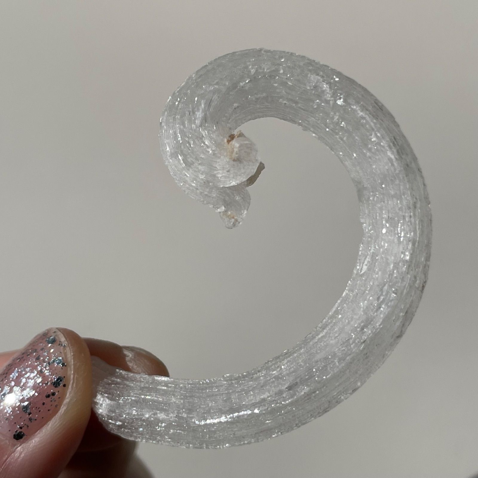 中国　貴州省産︎Ram’s Horn Selenite ラムズホーンセレナイト①|原石|天然石　パワーストーン　gem stone