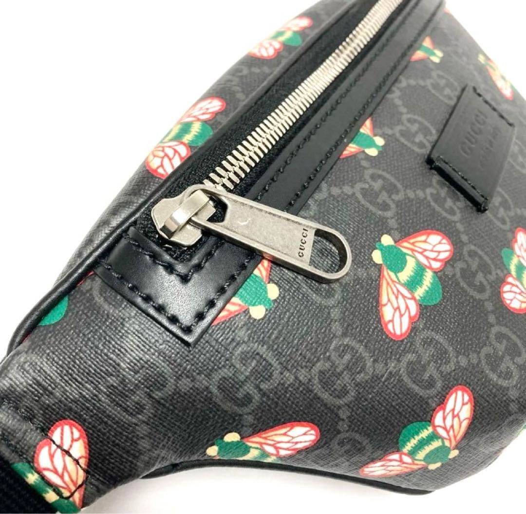 超美品 グッチ ボディバッグ ビープリント GGスプリーム 675181 GUCCI
