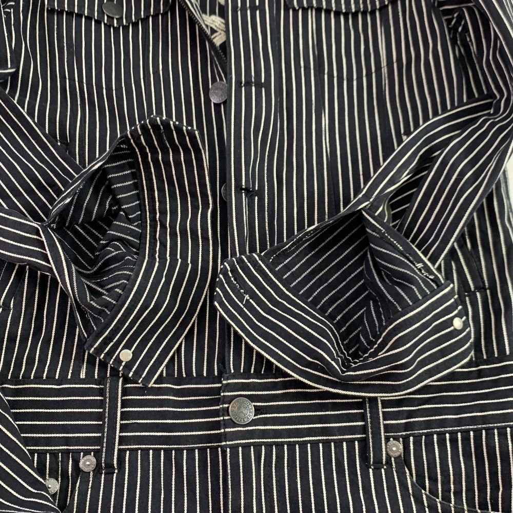04w3941▽※【中古】VANSON バンソン オールインワン つなぎ