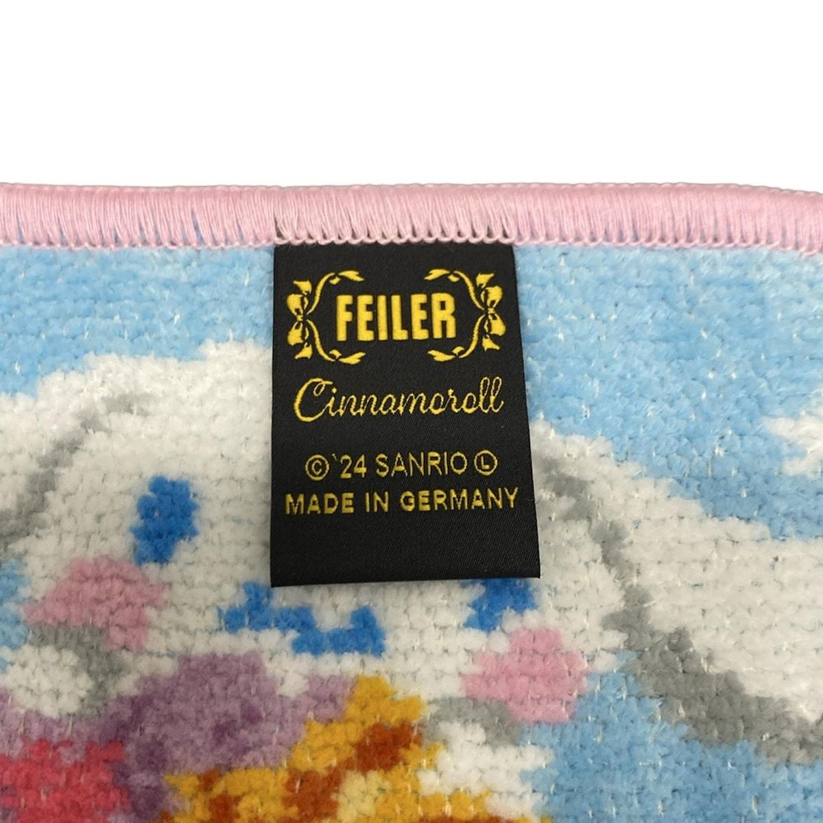 FEILER(フェイラー) 小物新品同様 - ライトブルー×白×マルチ