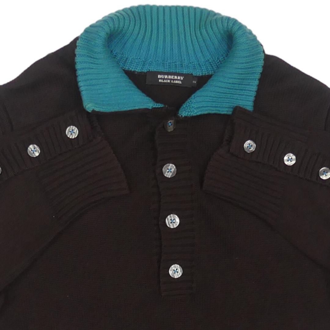 hime様✨【希少品　廃盤　】バーバリーブラックレーベル　クルーネックニット　F 楽天市場】バーバリー ブラックレーベル（ニット・セーター