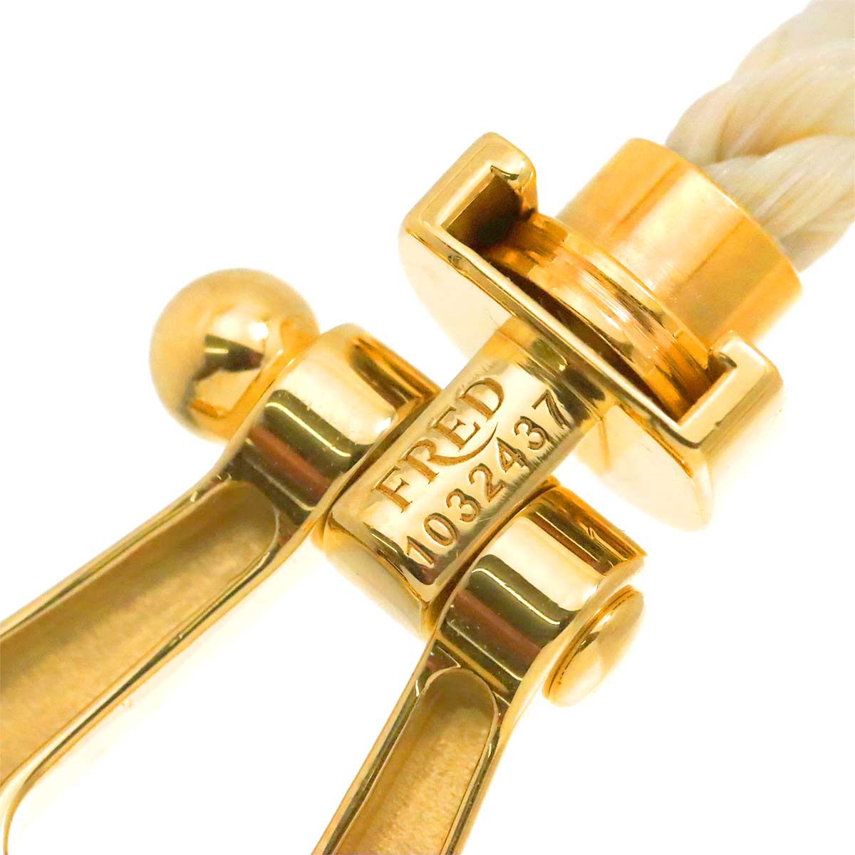 フレッド フォース10 LM 18Kイエローゴールド ケーブル ブラック 17