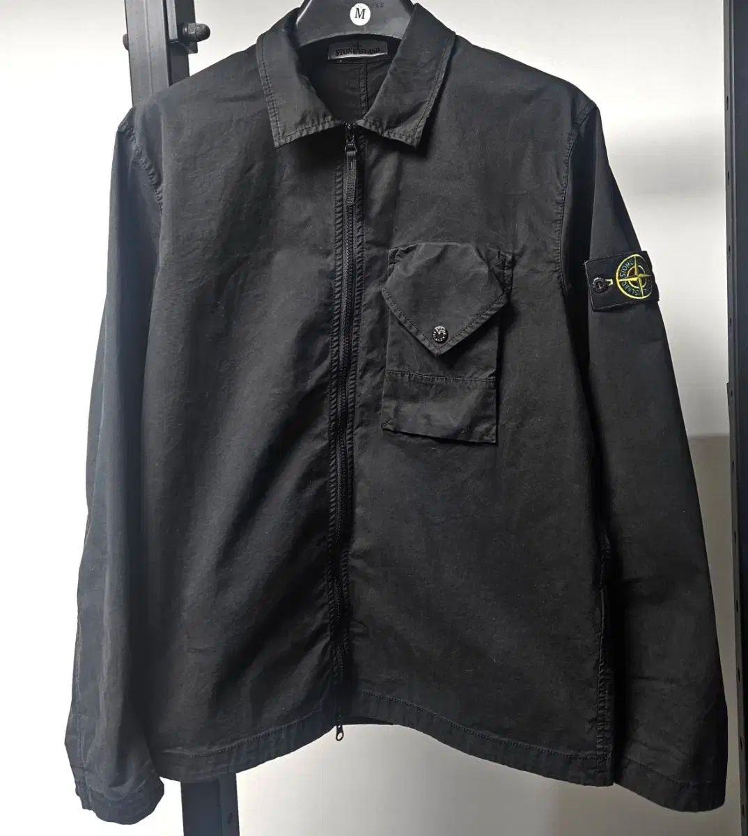 STONE ISLAND ストーンアイランド 23FW ストレッチコットン オーバーサイズシャツ L