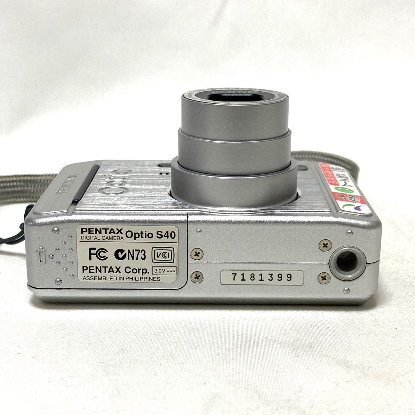 PENTAX Optio S40 ペンタックス オプティオ DIGITAL CAMERA コンパクト 