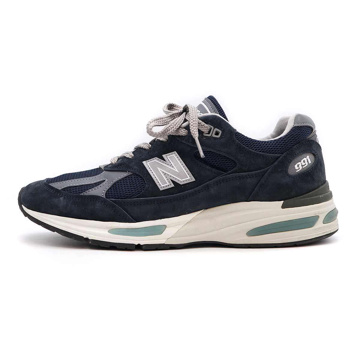 NEW BALANCE ニューバランス U991NV2 スニーカー ネイビー 27.5cm