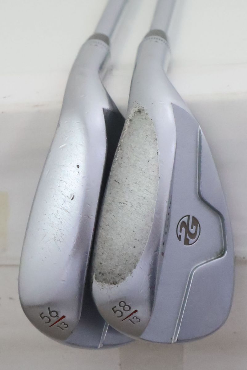 ●訳有 P-tune ピーチューン PG Y-WEDGE V2 ウェッジ 56°&58° 2本セット N.S.PRO MODUS3 120スチール X 82110