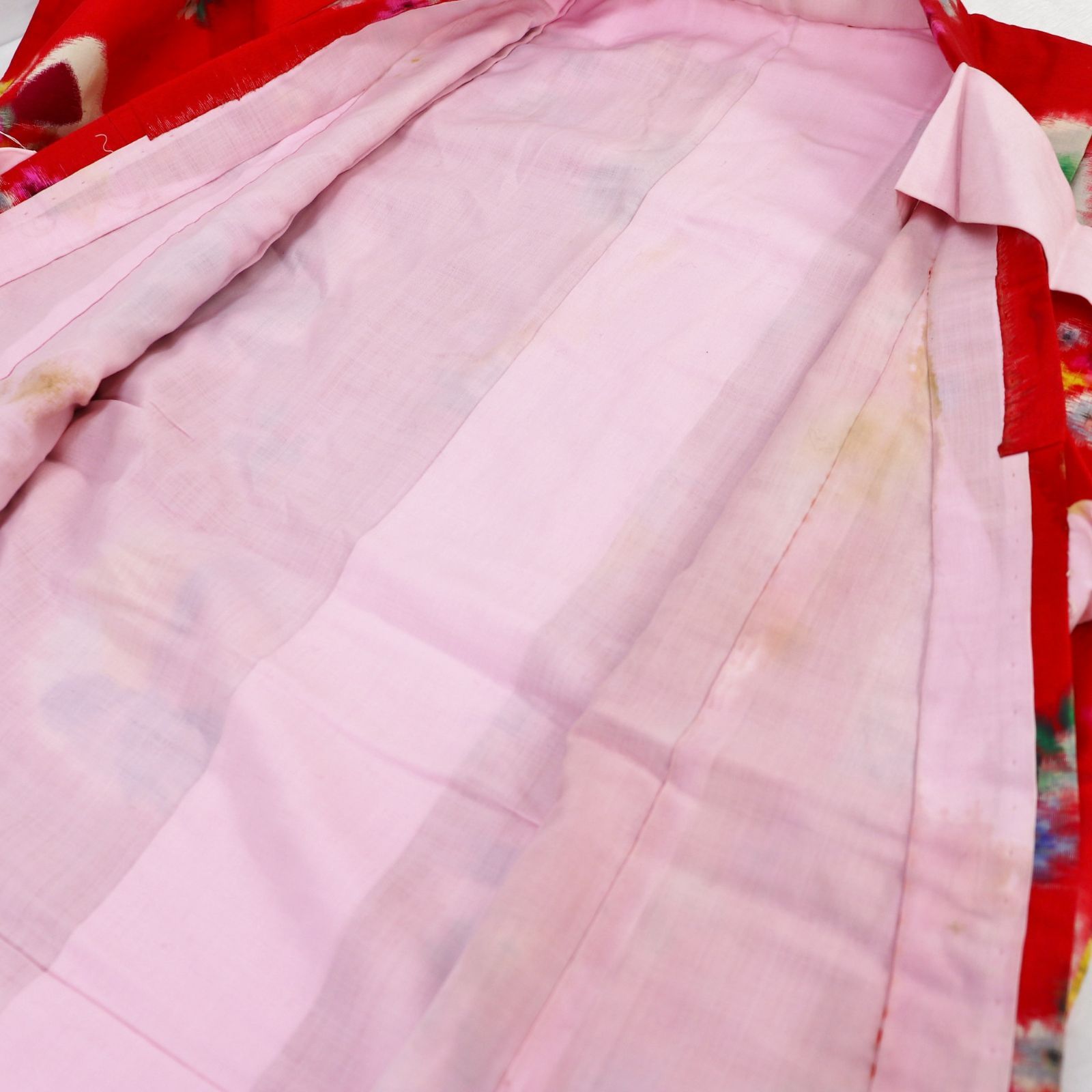 アンティーク着物 レトロ銘仙