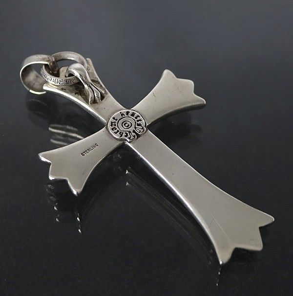 chrome heartsシルバー クロスモチーフ ネックレス CHROME HEARTS 銀座店 クロムハーツ ラージクロス ウィズベイル