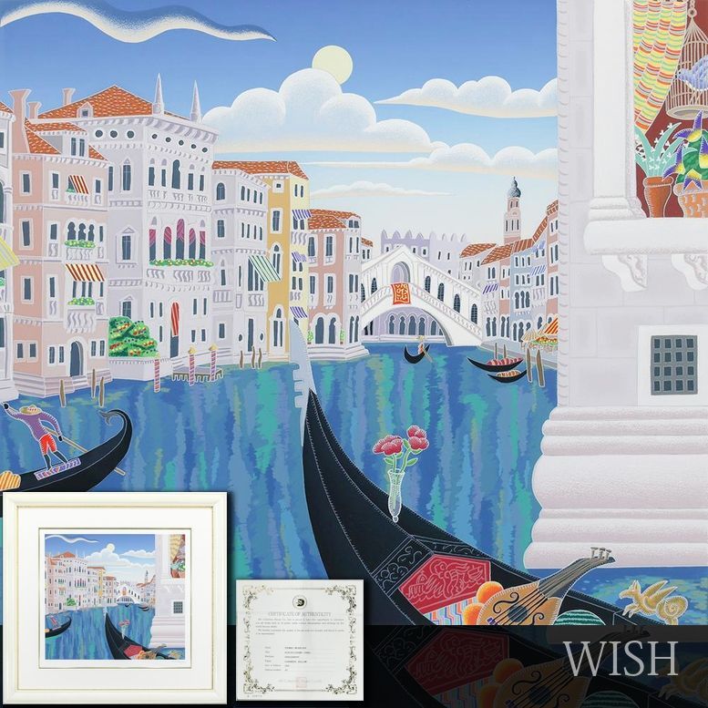 真作】【WISH】トーマス・マックナイト Thomas McKnight「リアルト