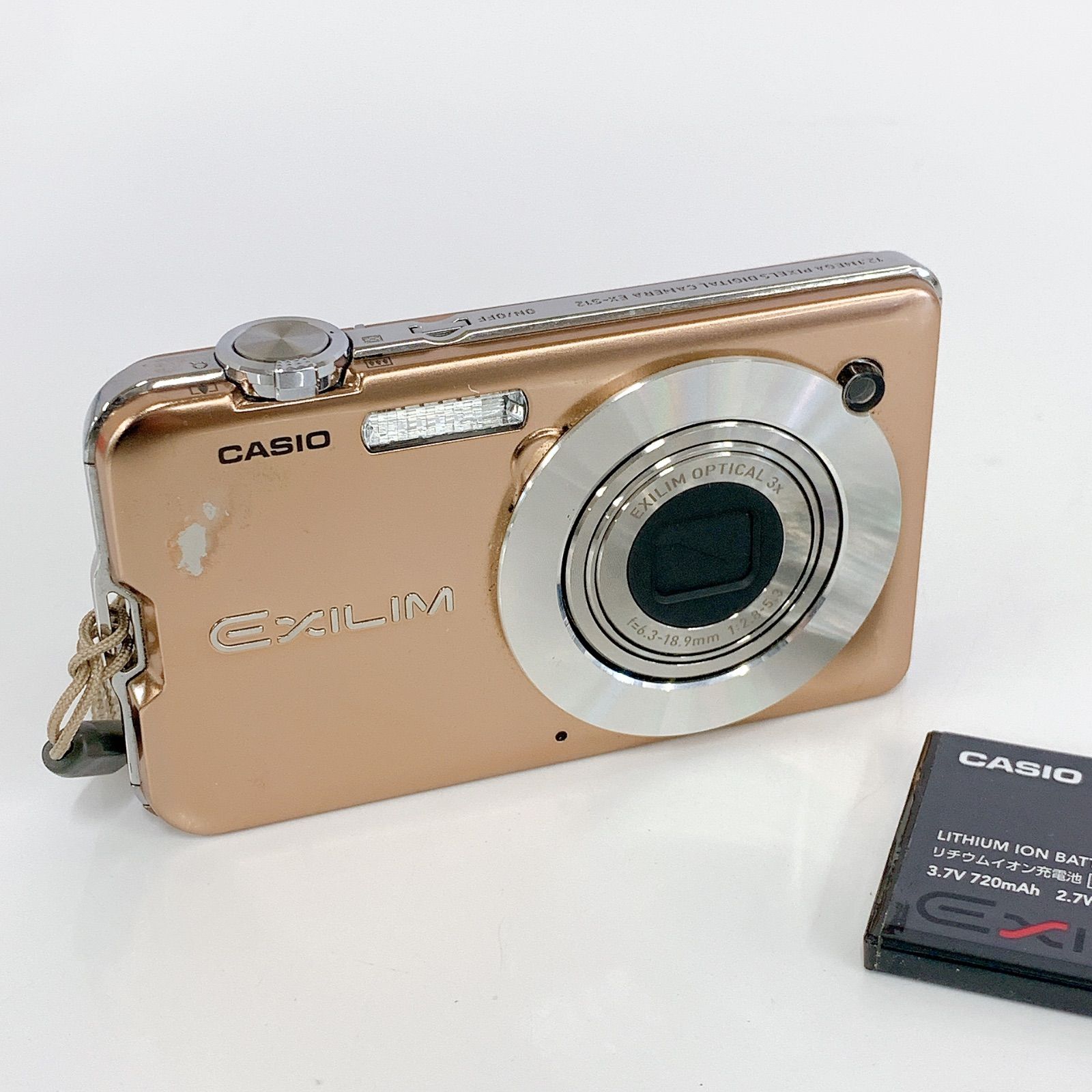 ☆【通電未確認】CASIO EXILIM EX-S12 コンデジ コンパクト